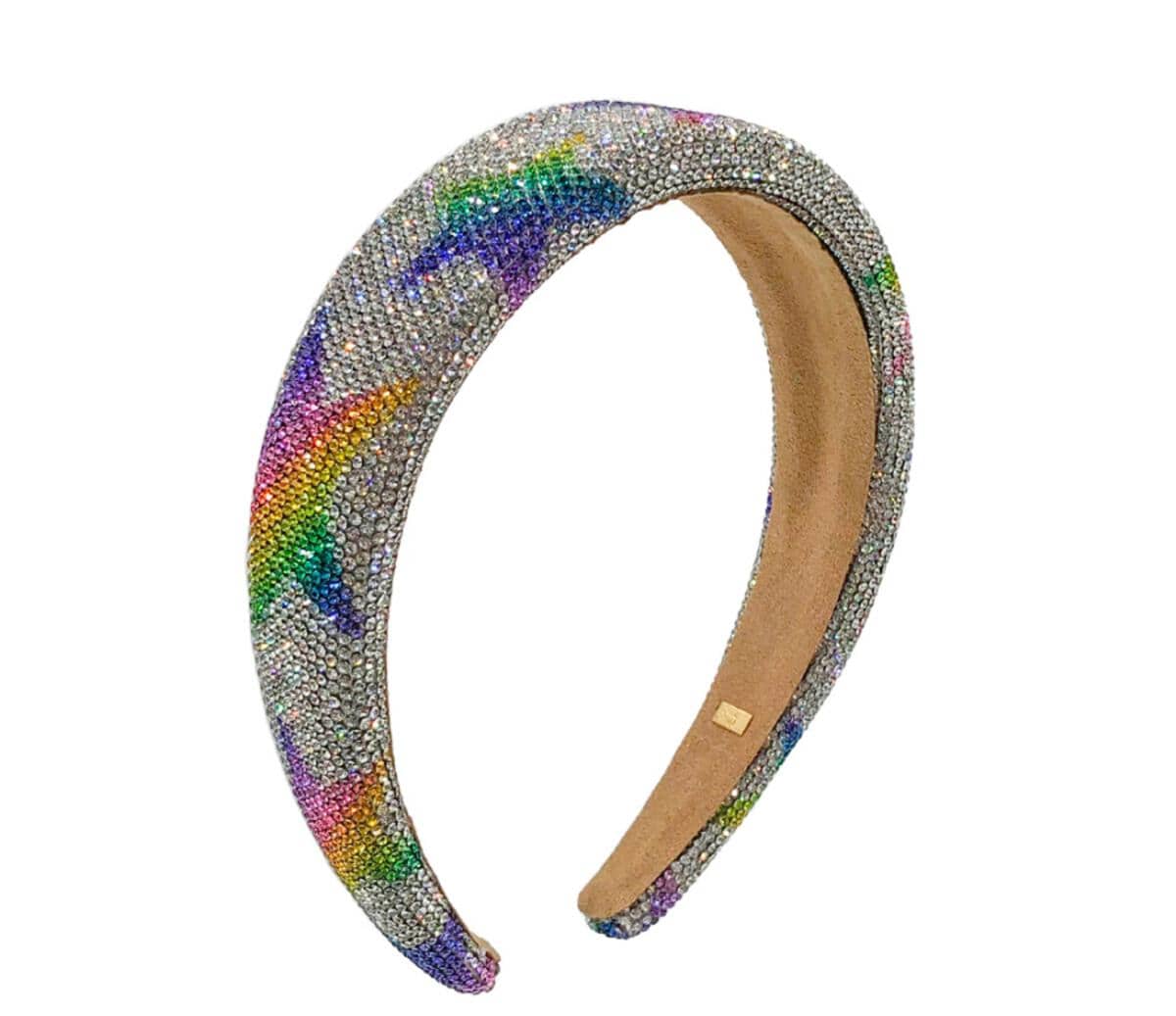 Crystalized Rainbow Star Clear Headband - Twinkle Twinkle Little One