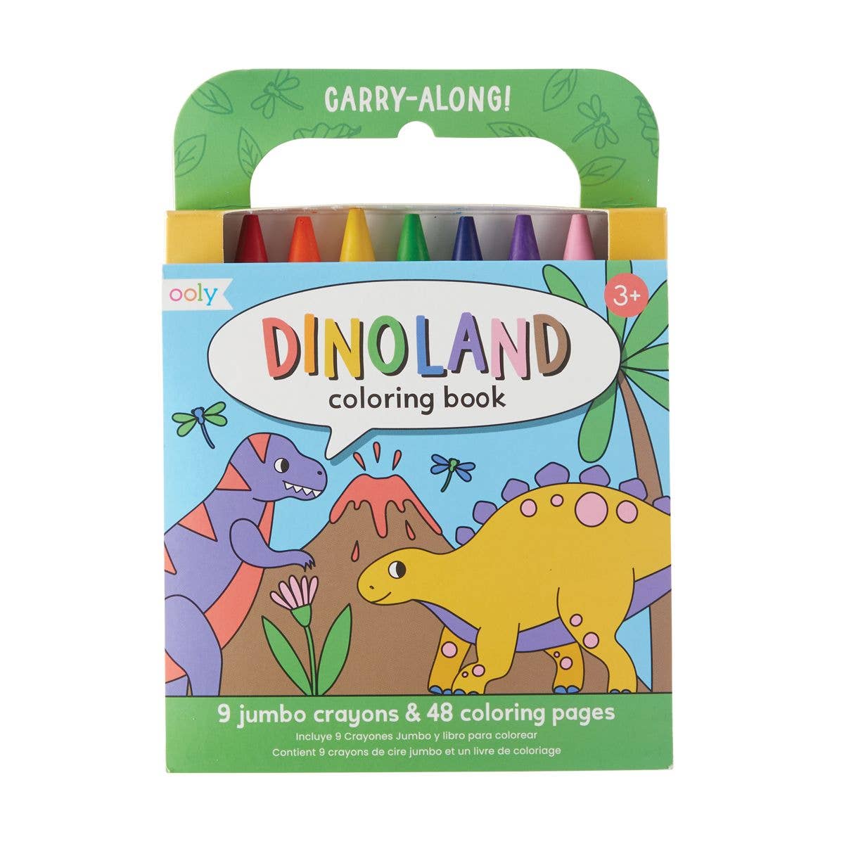 Carry Along Crayon & Coloring Book Kit-Dinoland - Twinkle Twinkle Little One