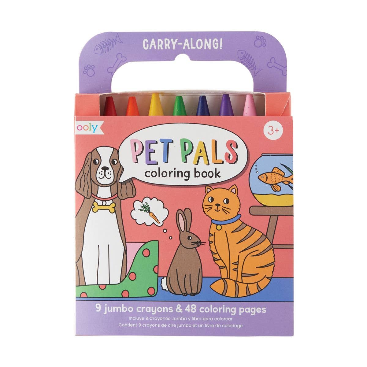Carry Along Crayon & Coloring Book Kit-Pet Pals - Twinkle Twinkle Little One