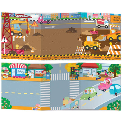Cars & Trucks Sticker Activity Tote - Twinkle Twinkle Little One