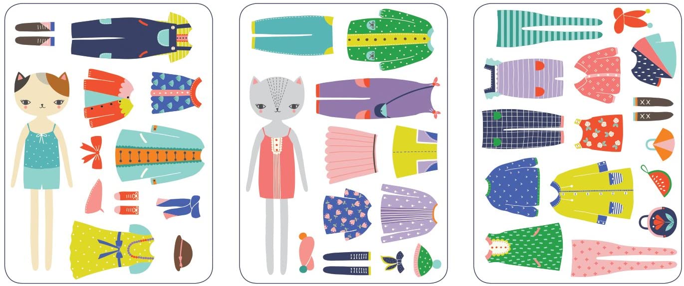 Cat Fashion Magnetic Dress-up - Twinkle Twinkle Little One