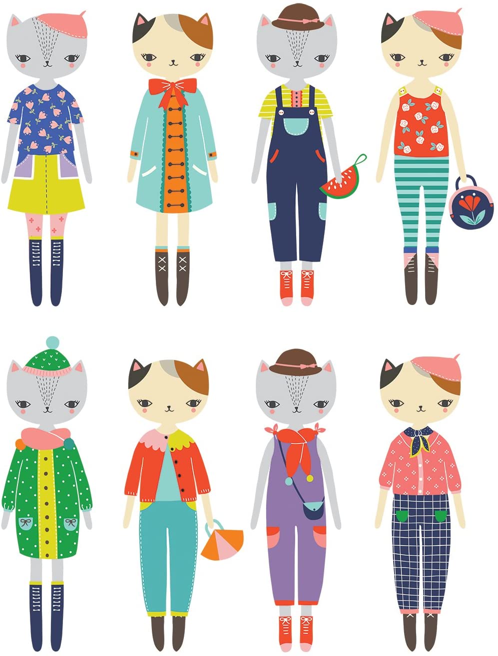 Cat Fashion Magnetic Dress-up - Twinkle Twinkle Little One