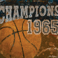 Champions - Basketball - Canvas Reproduction