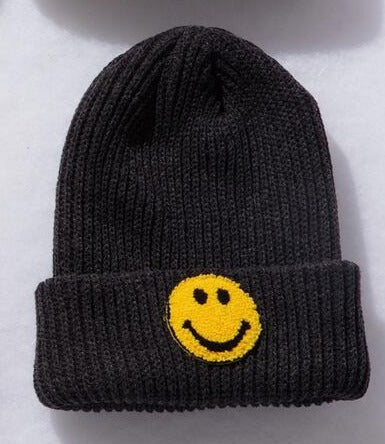 Charcoal Smile Beanie - Twinkle Twinkle Little One