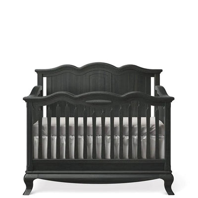 Cleopatra 4-1 Conversion Crib / Solid Back - Twinkle Twinkle Little One