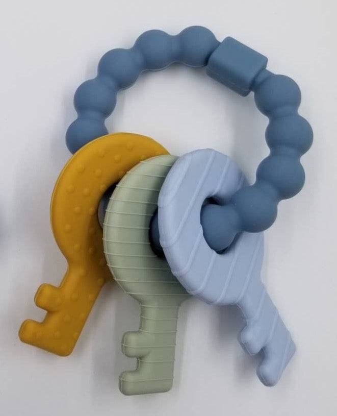 Colorful Keys Clutching & Teething Toy – Twinkle Twinkle Little One