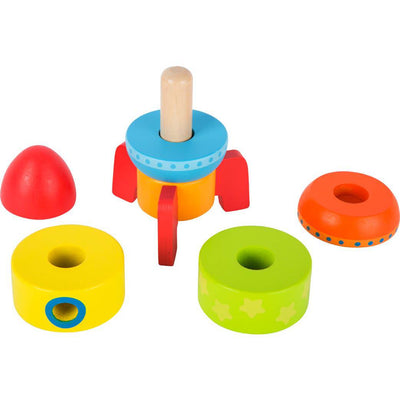 Colorful Stacking Rocket - Twinkle Twinkle Little One