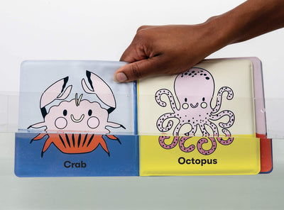 Color the Ocean Color Magic Bath Book - Twinkle Twinkle Little One