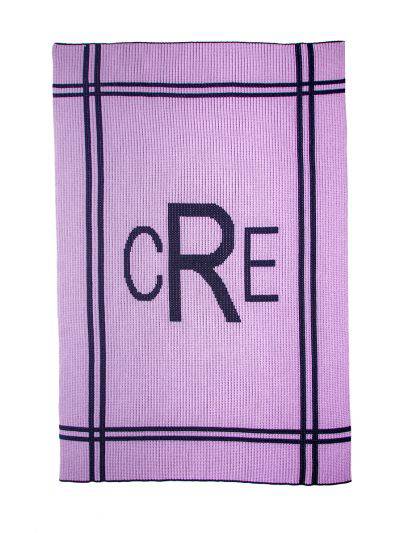 Cross Border Monogram Stroller Blanket - Twinkle Twinkle Little One