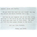 Custom Love Letter Art Piece