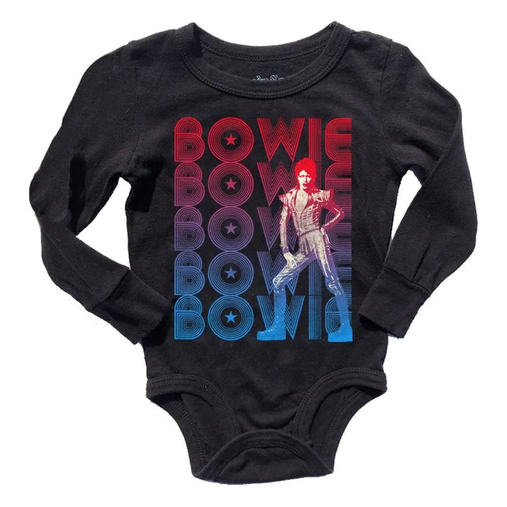 Rowdy Sprout David Bowie Unisex Long-sleeve Onesie - Twinkle Twinkle Little One