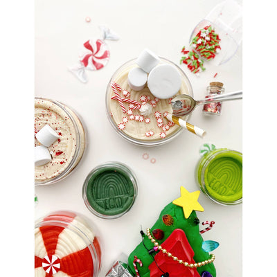 Decorate a Christmas Tree Dough Globe Sensory Play Dough Kit - Twinkle Twinkle Little One