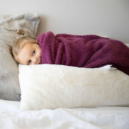 Deep Rose Bamboni Receiving Blanket - Twinkle Twinkle Little One