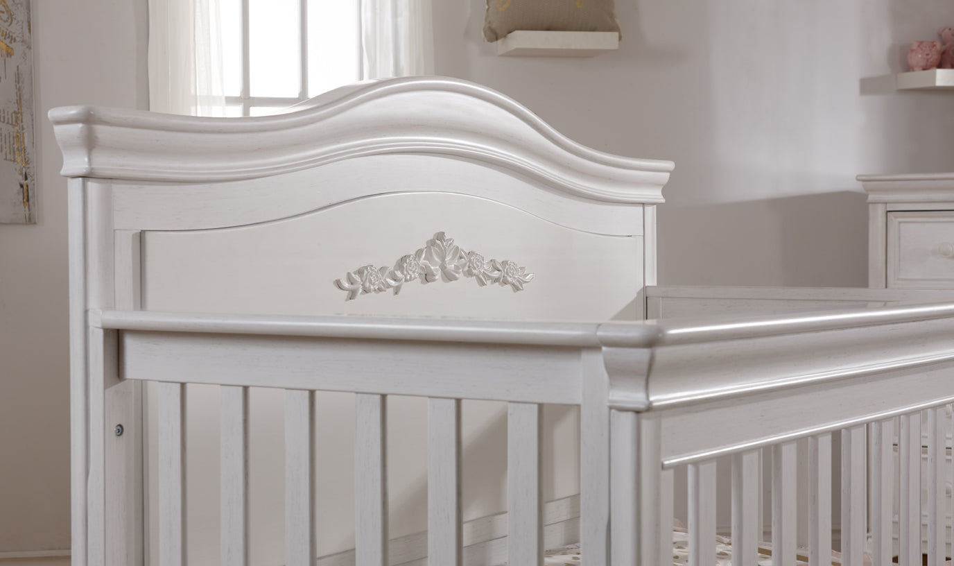 Pali Diamante Forever Crib + Panel with Decor - Twinkle Twinkle Little One