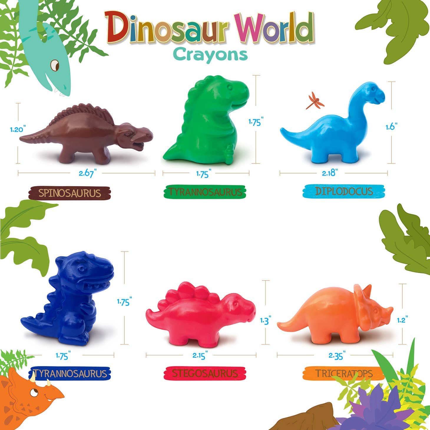 Dinosaur World Crayons of Fun - Twinkle Twinkle Little One