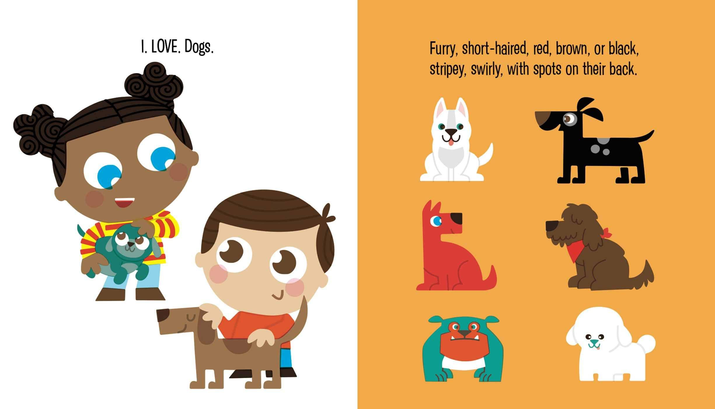 Dogs, Dogs, Dogs: I Love Them All Board Book - Twinkle Twinkle Little One