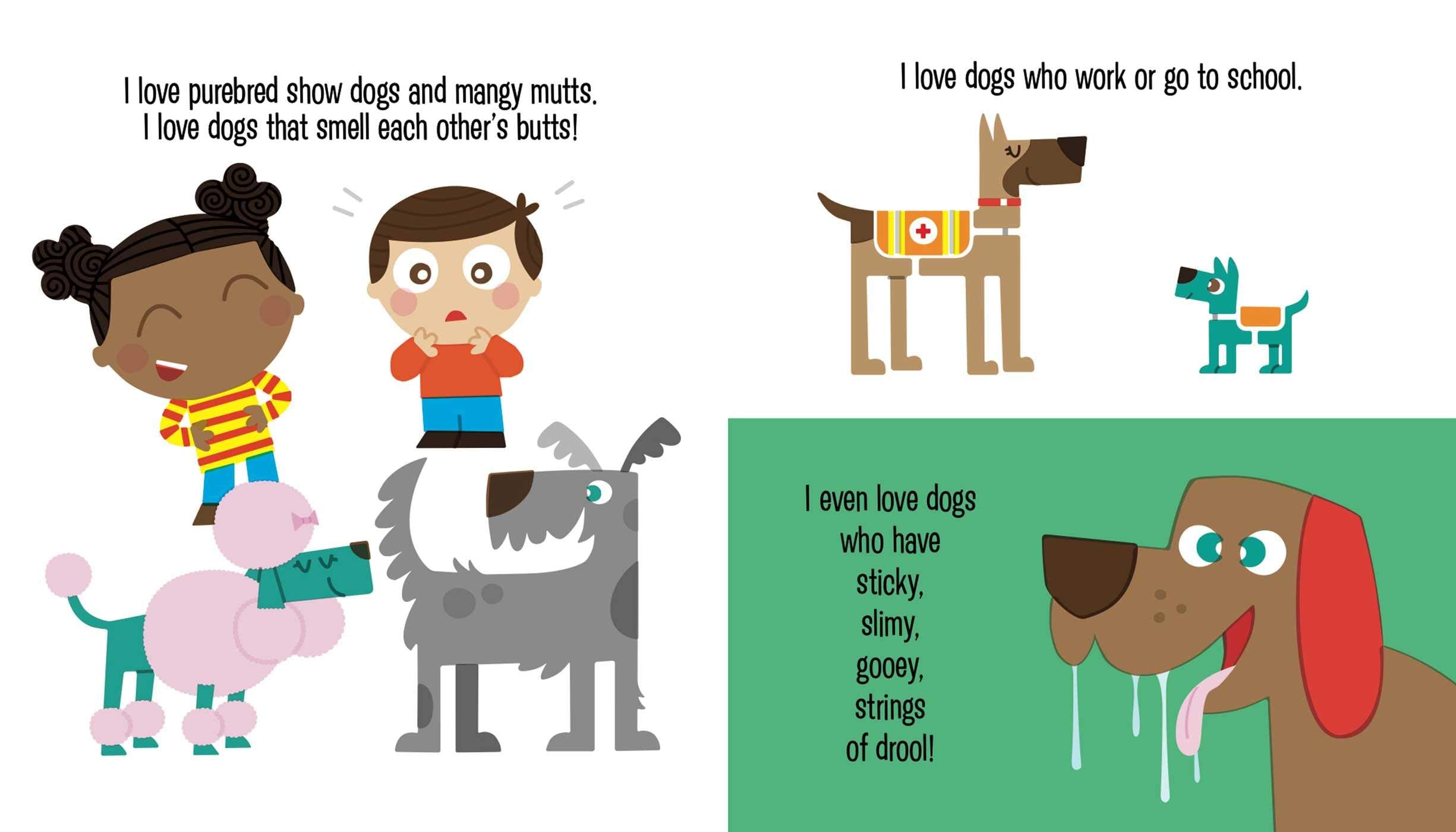 Dogs, Dogs, Dogs: I Love Them All Board Book - Twinkle Twinkle Little One