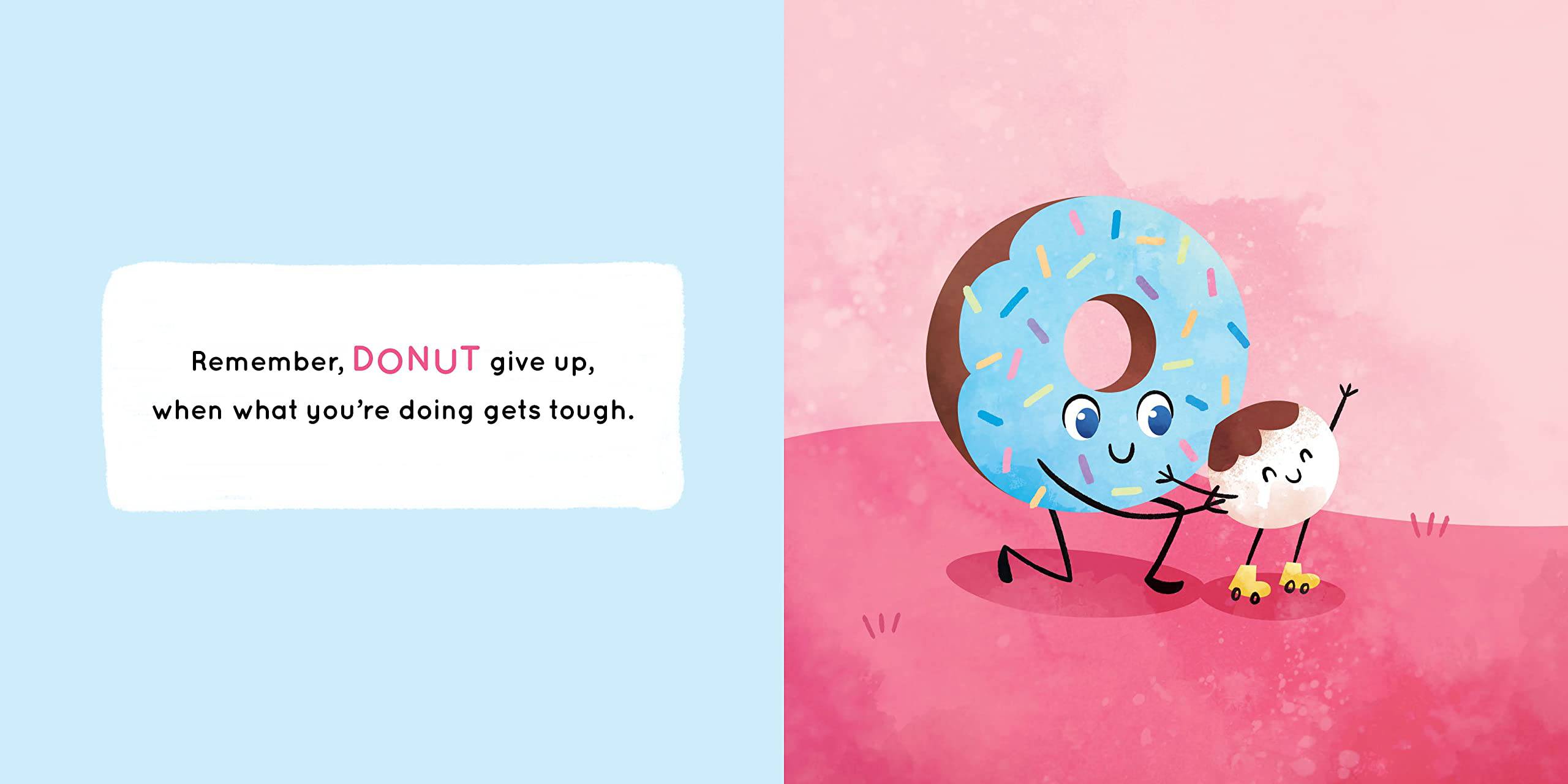 Donut Give Up: A Cute and Funny Affirmations Board Book - Twinkle Twinkle Little One