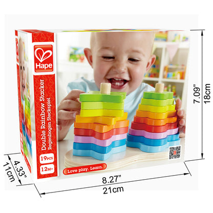 Double Rainbow Stacker - Twinkle Twinkle Little One