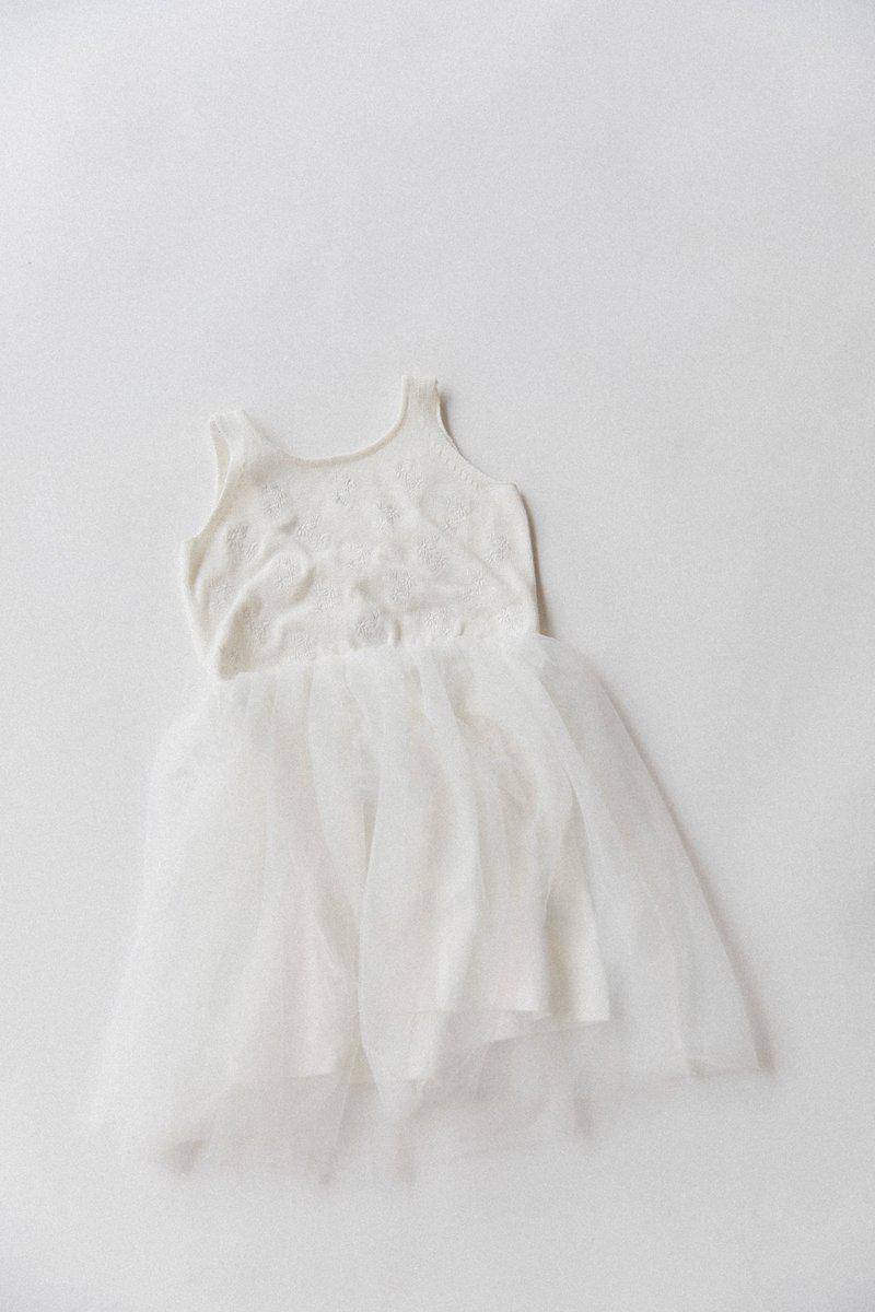 Embroidered Tutu - White - Twinkle Twinkle Little One