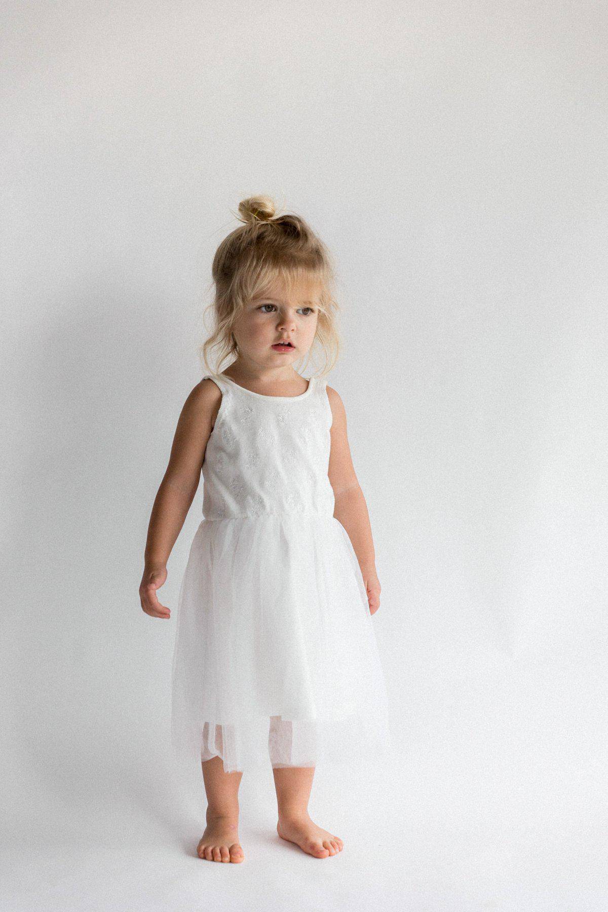 Embroidered Tutu - White - Twinkle Twinkle Little One