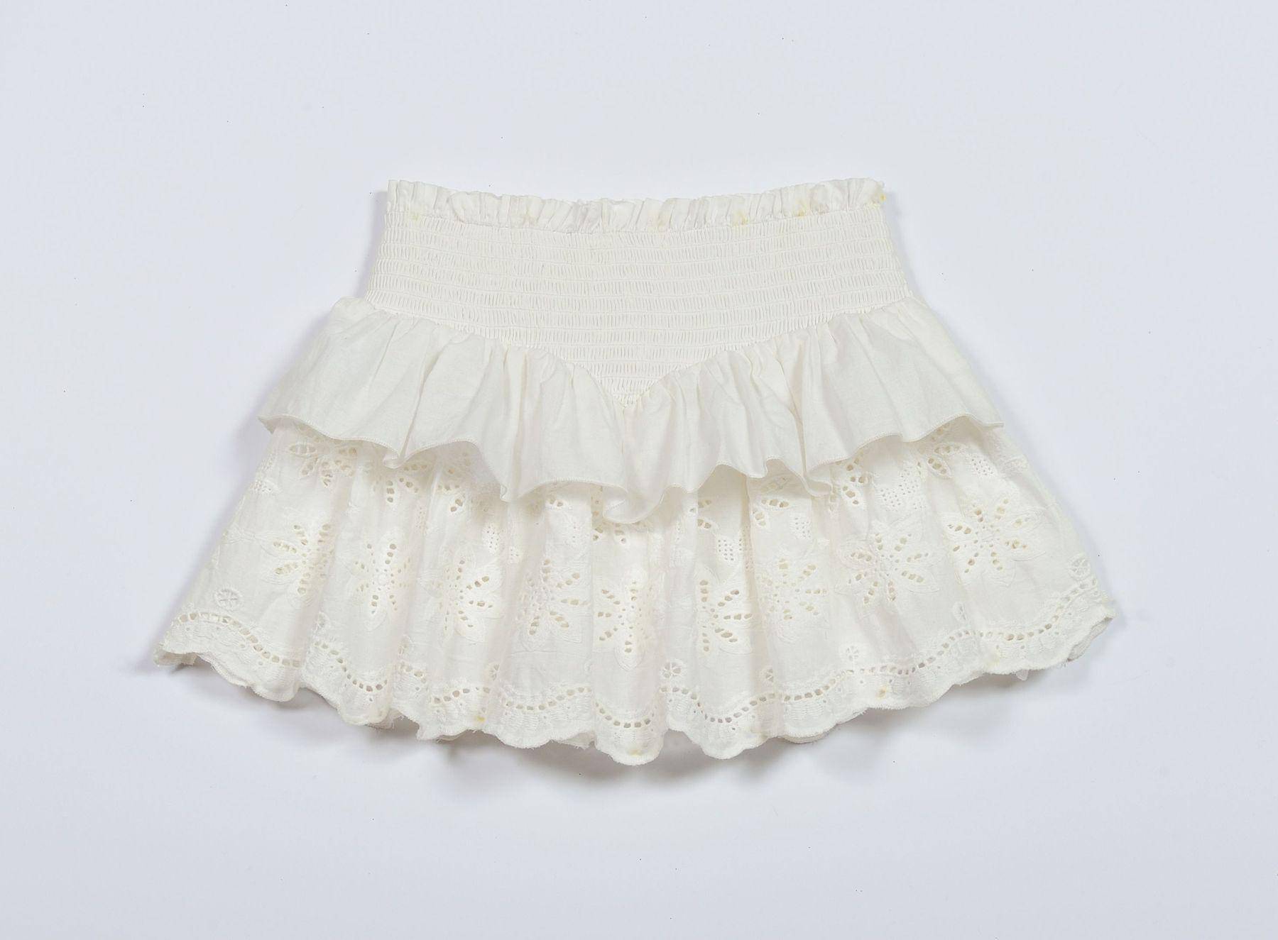 Faye Tween Skirt  in White - Twinkle Twinkle Little One