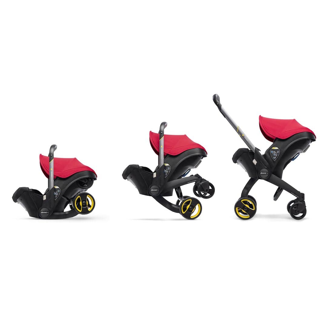 Doona Car Seat & Stroller - Flame Red - Twinkle Twinkle Little One