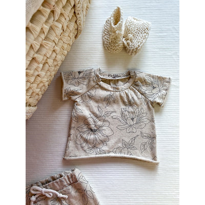 Floral Tee & Pant Set - Twinkle Twinkle Little One