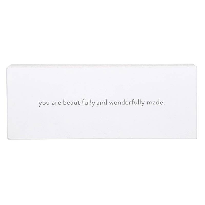 You Are Beautifully And Wonderfully Made Board - Twinkle Twinkle Little One