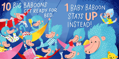 Good Night, Baboon! A Bedtime Counting Book - Twinkle Twinkle Little One
