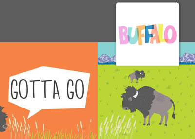 Gotta Go, Buffalo: A Silly Book of Fun Goodbyes - Twinkle Twinkle Little One
