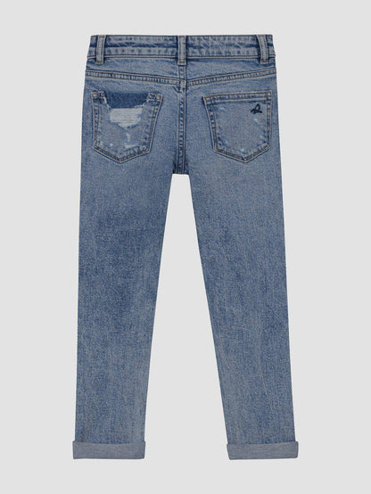 Harper Boyfriend Jean in Seaglass Mixed - Twinkle Twinkle Little One