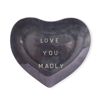 Heart Decoupage Plate - Twinkle Twinkle Little One