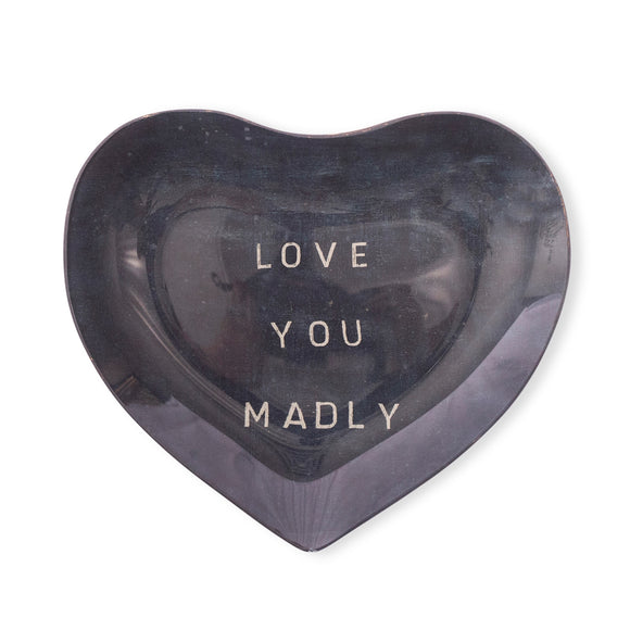 Heart Decoupage Plate - Twinkle Twinkle Little One