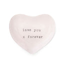 Heart Decoupage Plate - Twinkle Twinkle Little One