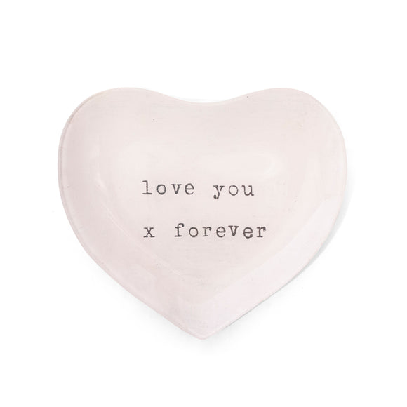 Heart Decoupage Plate - Twinkle Twinkle Little One