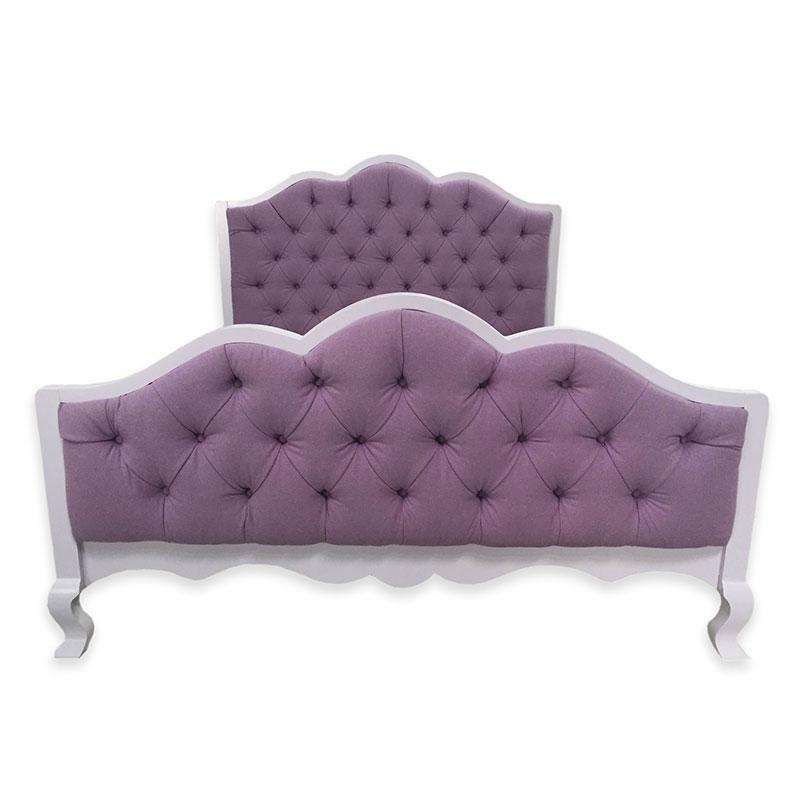 Hilary Bed with Tufted Upholstered Panels - Twinkle Twinkle Little One