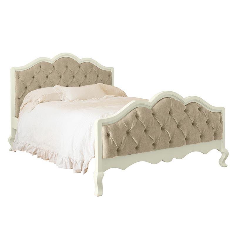 Hilary Bed with Tufted Upholstered Panels - Twinkle Twinkle Little One