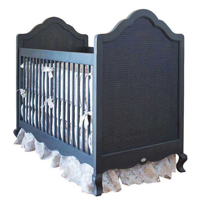 Hilary Crib with Caning Panels - Twinkle Twinkle Little One