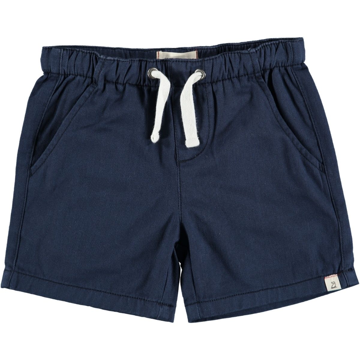 Navy Hugo Twill Shorts - Twinkle Twinkle Little One