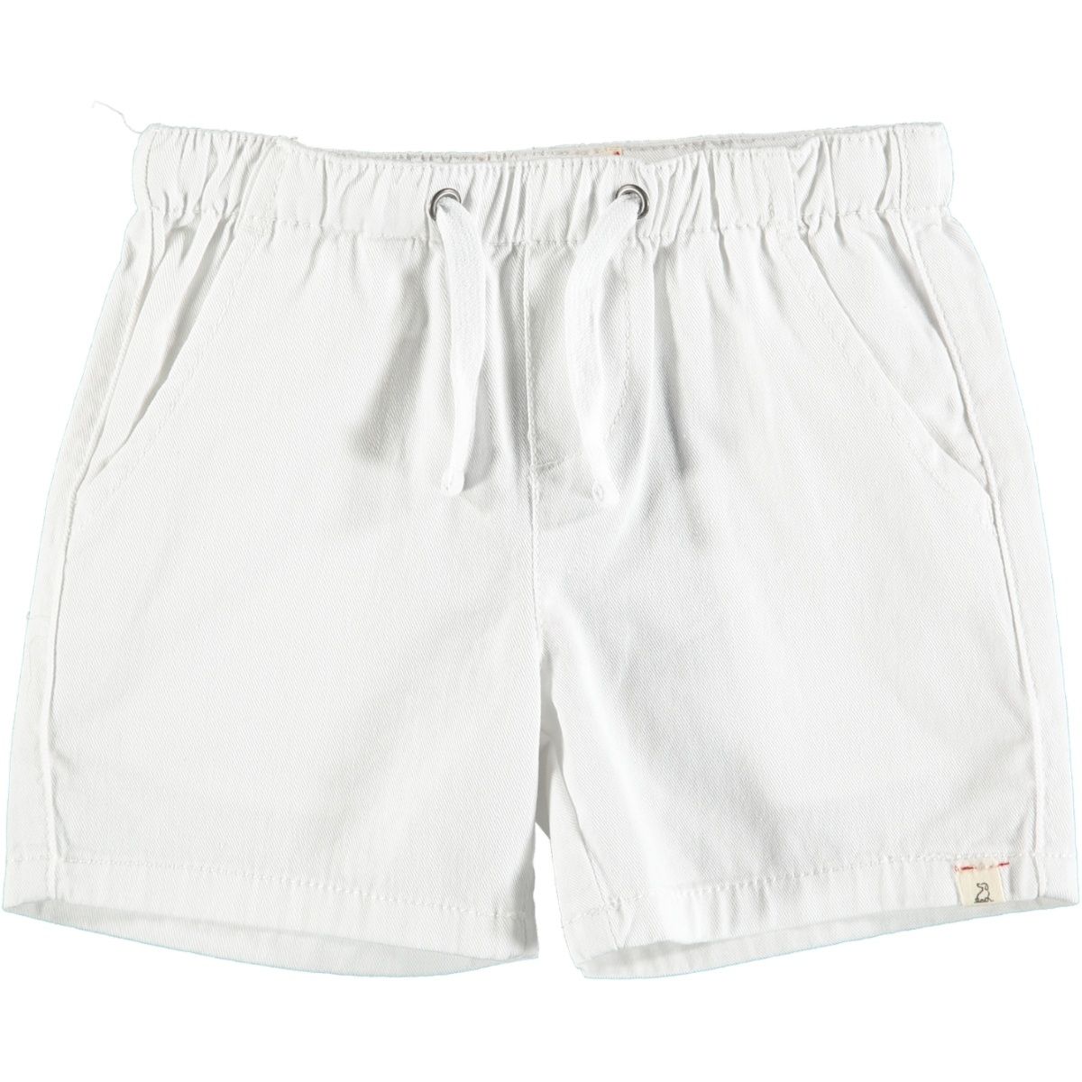 White Hugo Twill Shorts - Twinkle Twinkle Little One