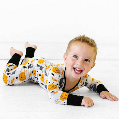 Little Sleepies Boo Crew Bamboo Viscose Zippy - Twinkle Twinkle Little One