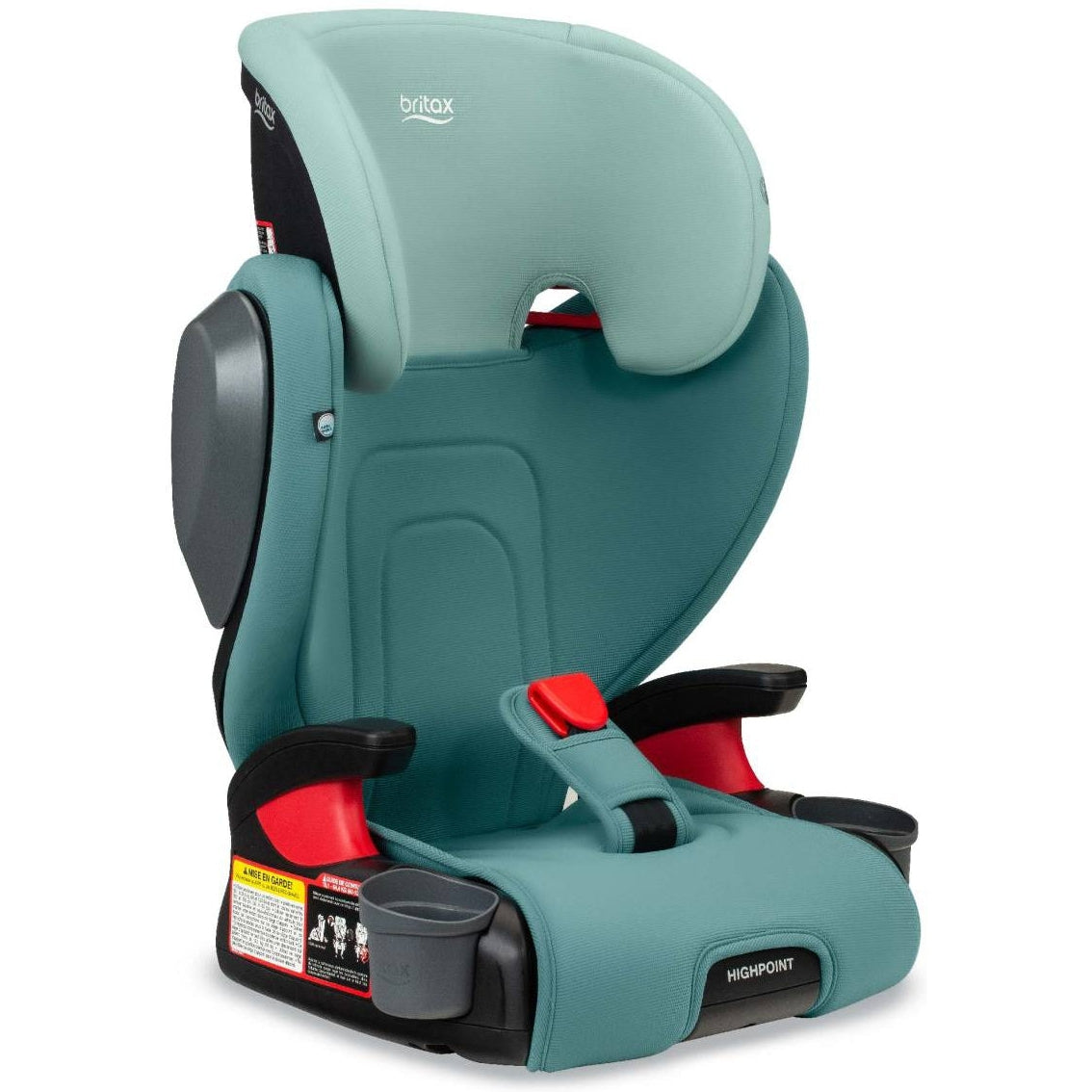 Buy green-ombre Britax Highpoint Backless Belt-Positioning Booster Seat with Safewash