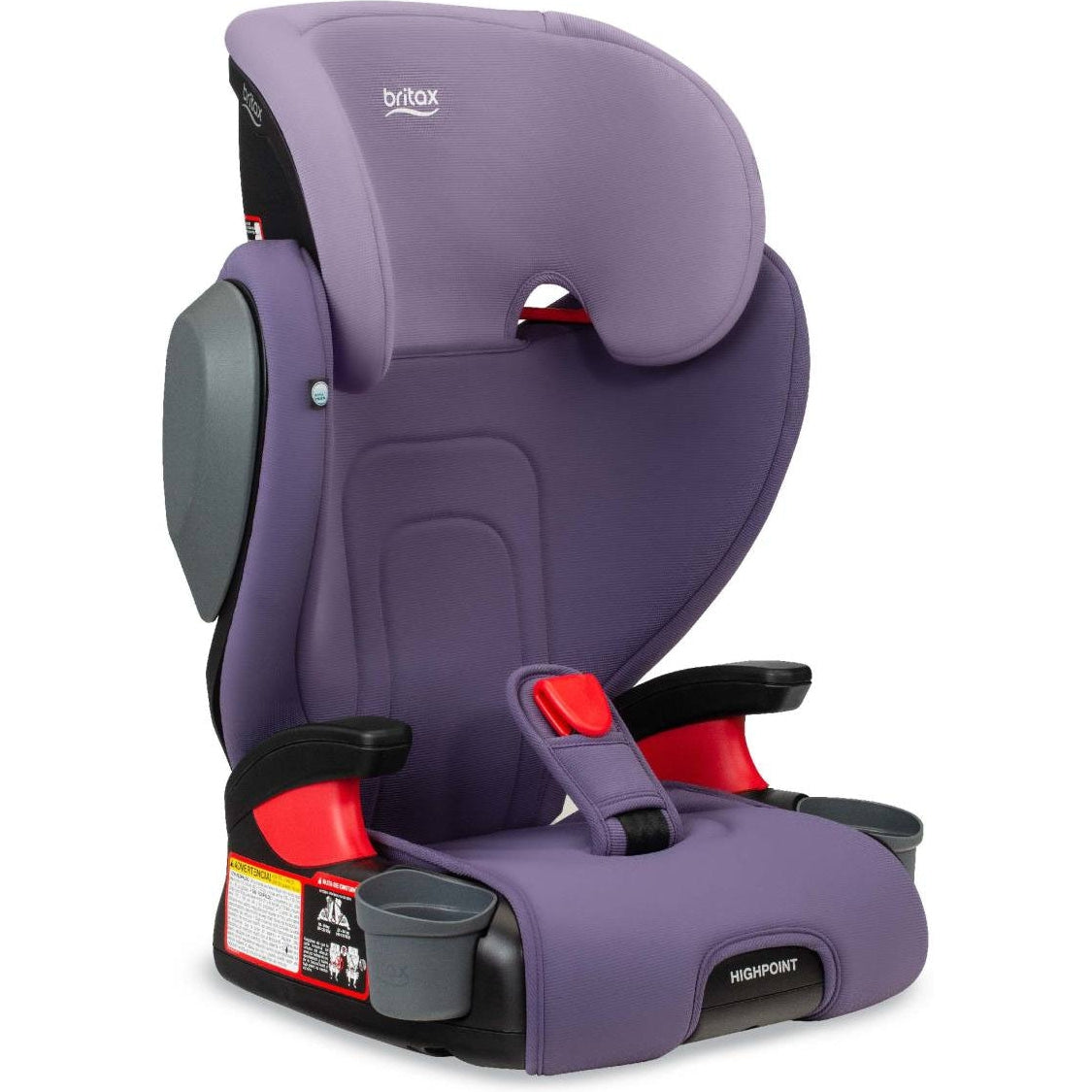 Buy purple-ombre Britax Highpoint Backless Belt-Positioning Booster Seat with Safewash