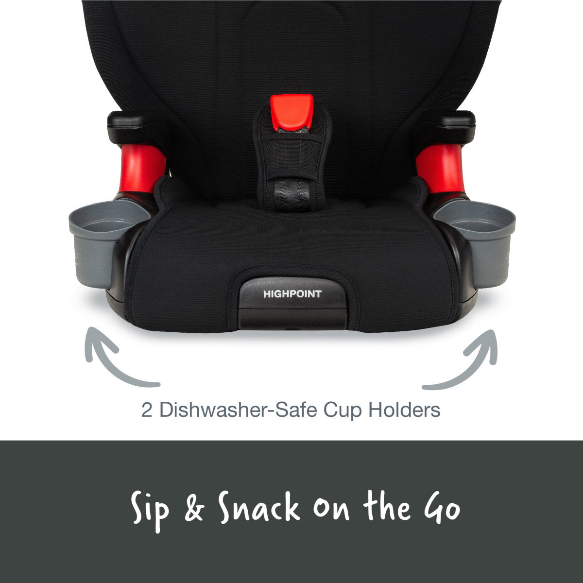 Britax Highpoint Backless Belt-Positioning Booster Seat with Safewash - Twinkle Twinkle Little One