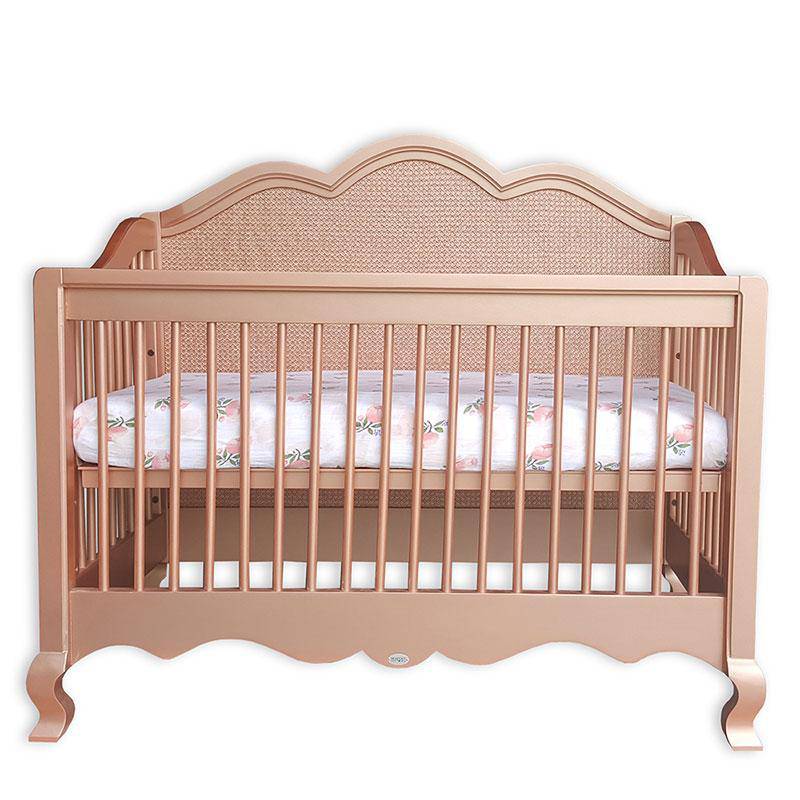Hilary Conversion Crib with Caning - Twinkle Twinkle Little One