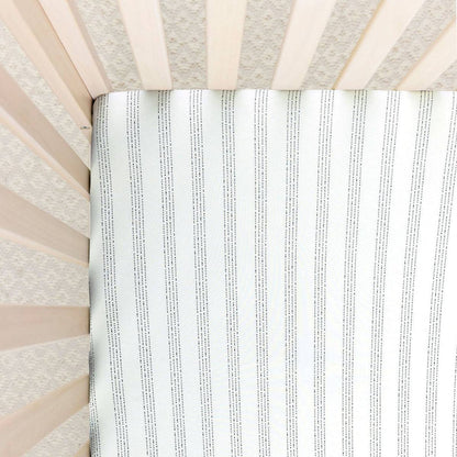 Fitted Crib Sheet - Twinkle Twinkle Little One