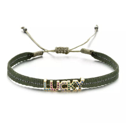 Handmade Charm Woven Bracelet - Twinkle Twinkle Little One