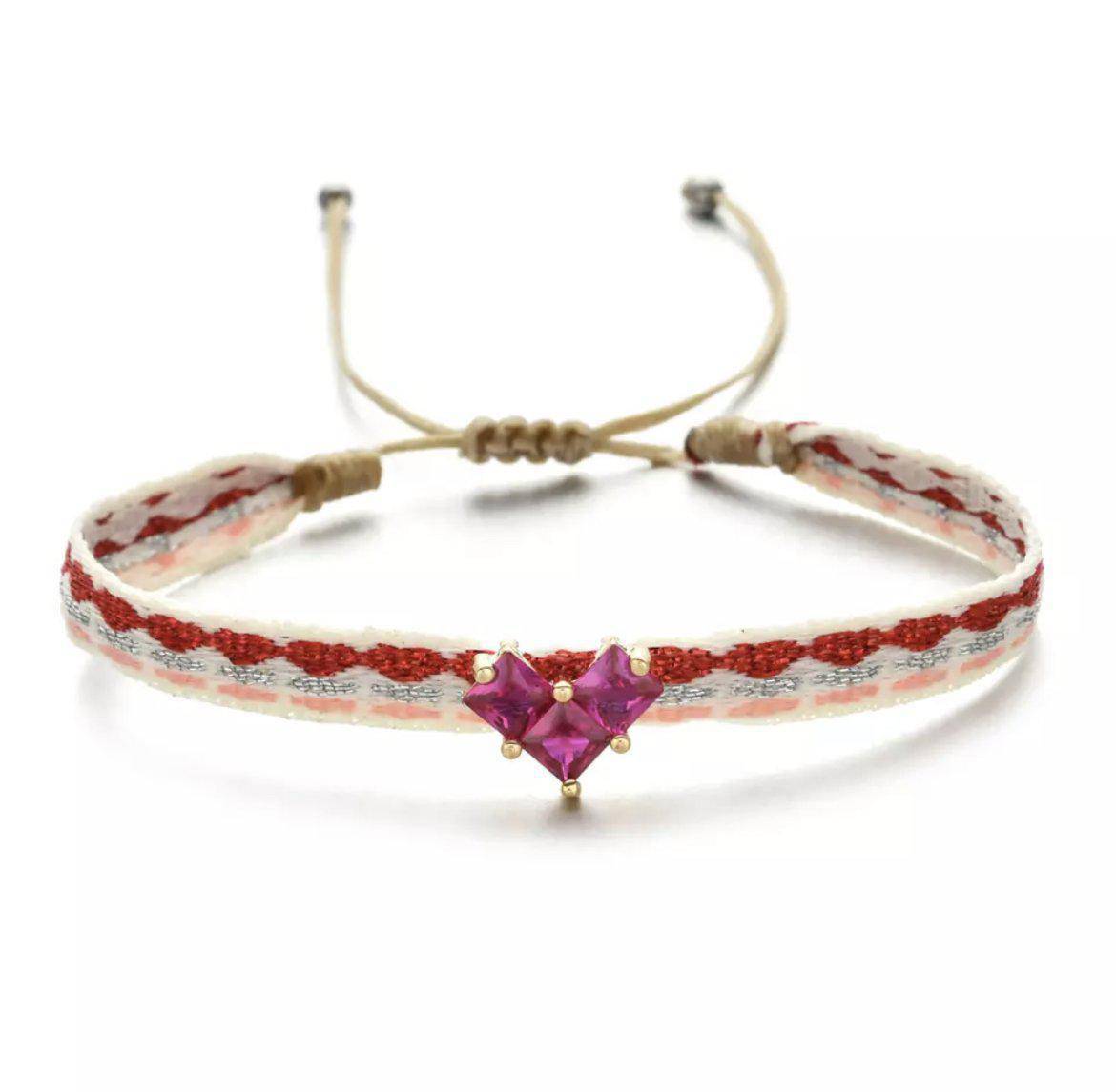 Handmade Charm Woven Bracelet - Twinkle Twinkle Little One