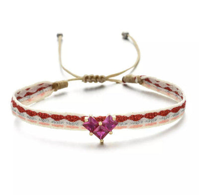 Handmade Charm Woven Bracelet - Twinkle Twinkle Little One